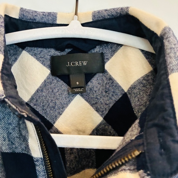J.Crew cozy buffalo plaid pullover - Picture 3 of 3